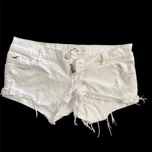 White Hollister Shorts